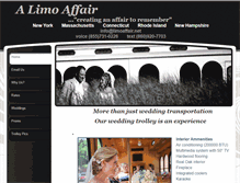 Tablet Screenshot of limoaffair.net
